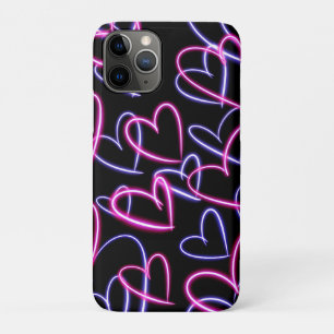 Neon Hearts Case-Mate iPhone Case