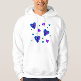 Neon Hearts Hoodie