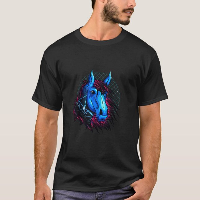 Neon Horse T-Shirt (Front)
