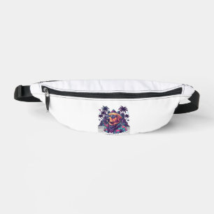 Neon Howl Retro K9 Unit Dog Sunglasses Palm Tree_1 Bum Bags