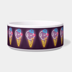 Neon Ice Cream Dog
