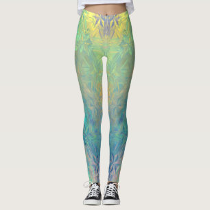Neon Ice Yoga Leggings