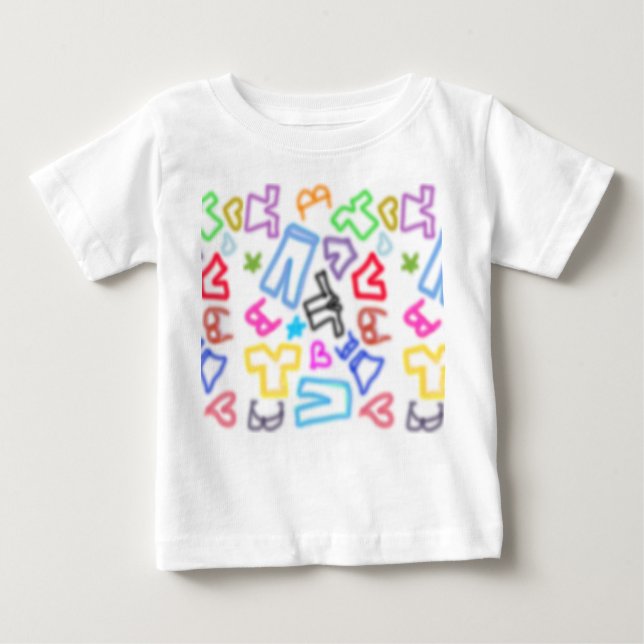 neon icons  baby T-Shirt (Front)