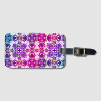 Neon Id Luggage Tag
