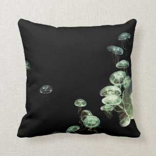 Neon Jellyfish Cushion