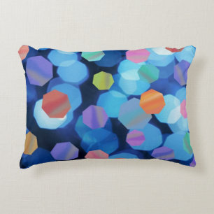 Neon Jewels Accent Pillow