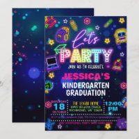 Neon Kindergarten/PreK/Preschool Graduation