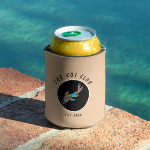 Neon Koi Vanilla Personalised Insulated Can Cooler