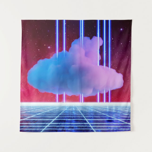 Neon landscape: Cloud Tapestry (Front)