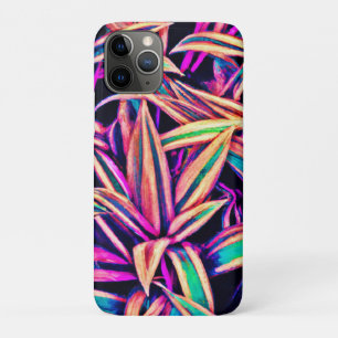 Neon Leaf Patterns Unveiled Case-Mate iPhone Case