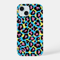 Neon Leopard Spots Pattern