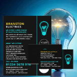 Neon Light, Electrician Advertising Flyer<br><div class="desc">Neon Light,  Electrician Advertising Flyers By The Business Card Store.</div>