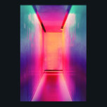 Neon Lighting Hot Pink Photography Bright Colours Poster<br><div class="desc">Our Neon Lighting Hot Pink Photography Bright Colours Design features a brightly coloured hallway light with neon florescent lights. This Neon Lighting Hot Pink Photography Bright Colours Design is giving exciting, party, girly vibes. Our Neon Lighting Hot Pink Photography Bright Colours Design is perfect for your favourite Zazzle products. The...</div>