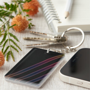 Neon Lights Key Ring