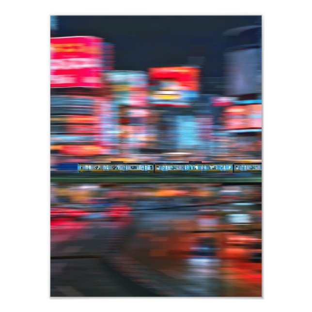 Neon lights of Kabukicho Photo Print(M)  (Front)