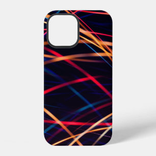 Neon lights texture with long exposure.abstract, a iPhone 12 case