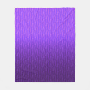 Neon lilac gradient. fleece blanket