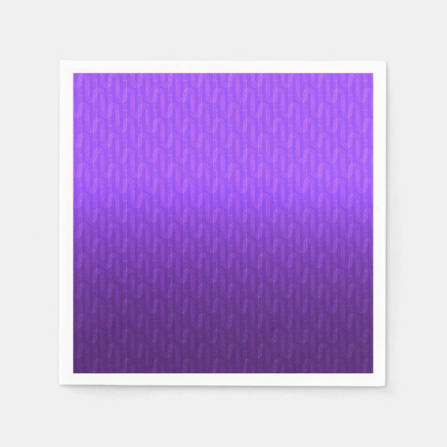 Neon lilac gradient. napkin (Front)