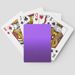 Neon lilac gradient. playing cards