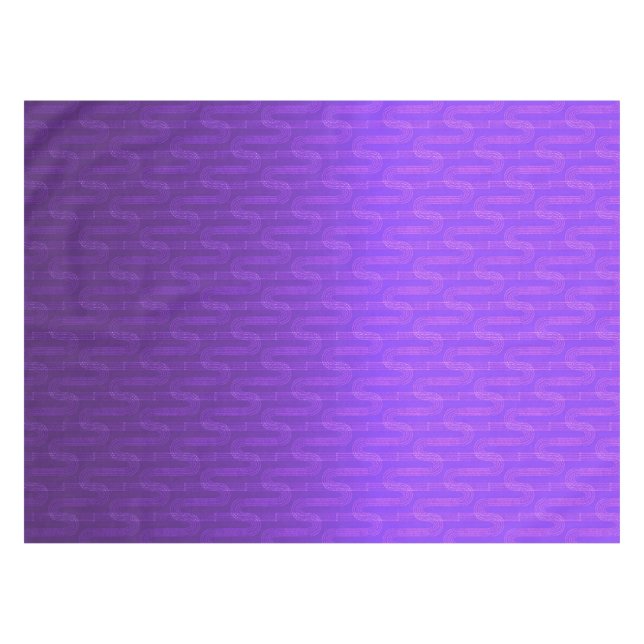 Neon lilac gradient.  tablecloth (Front (Horizontal))