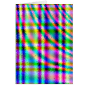 Neon Lines and Circles Abstract