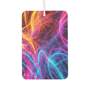 Neon Lines Car Air Freshener