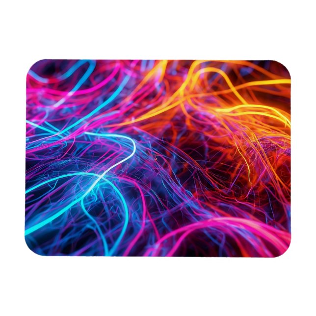 Neon Lines Magnet (Horizontal)