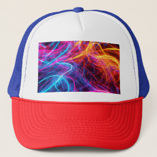 Neon Lines Trucker Hat