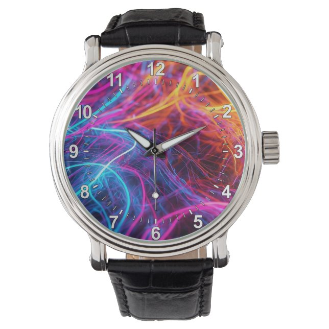 Neon Lines Watch (Front)