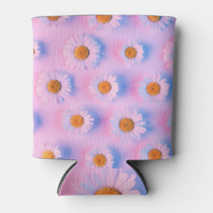 Neon-lit Multicolor Chamomile Array. Can Cooler