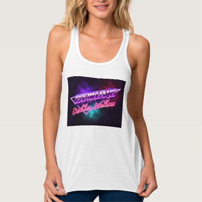 Neon Logo Tank Top (Front)