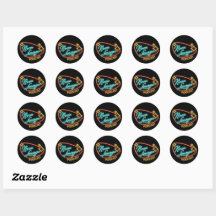 Neon Lounge Logo Stickers