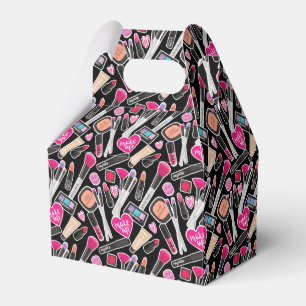 Neon Makeup Pattern Favour Box