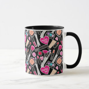 Neon Makeup Pattern Mug