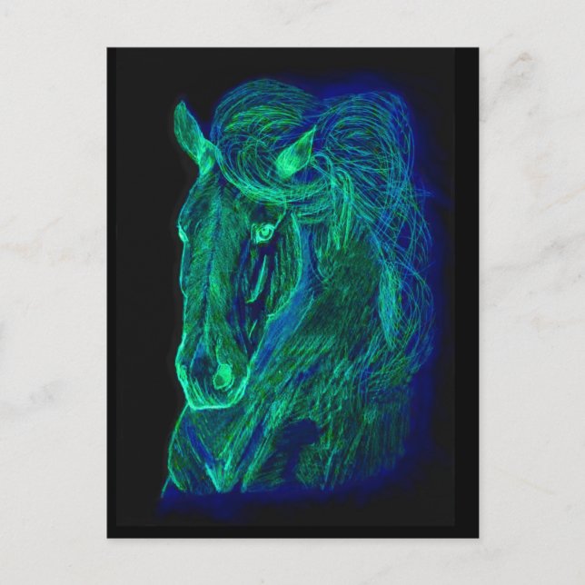 Neon Mane Postcards (Front)