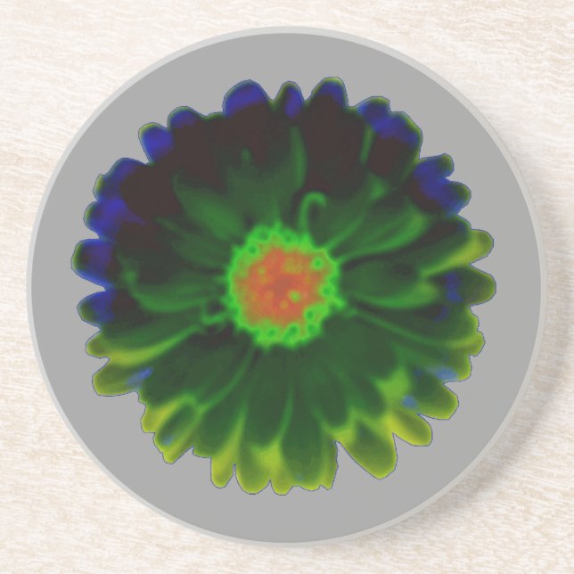 Neon Marigold Coasters (Front)