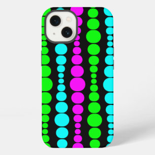 Neon Modern Rectangles iPhone 13 Case
