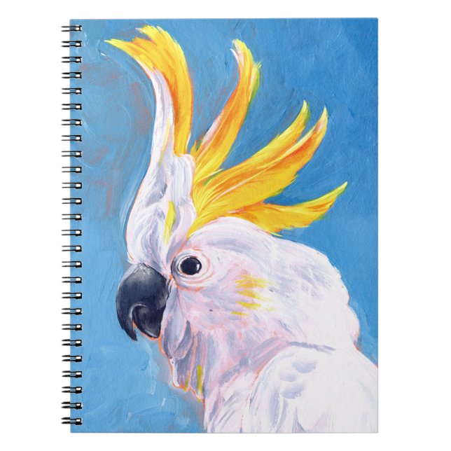 Neon Mohawk - Cockatoo Notebook (Front)
