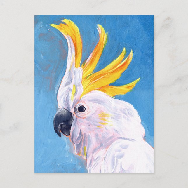 Neon Mohawk - Cockatoo Postcard (Front)