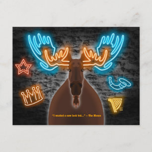 Neon Moose Postcard 10-Pack