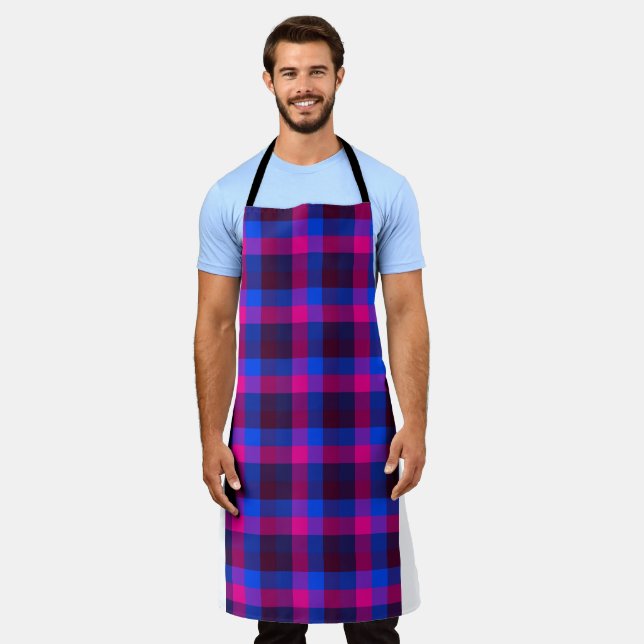 Neon mosaic fusion  apron (Worn)