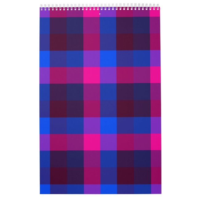 Neon mosaic fusion  calendar (Cover)