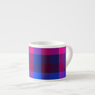 Neon mosaic fusion  espresso cup