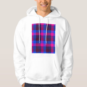 Neon mosaic fusion hoodie