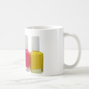 Neon Nail Polish Coffee Mug