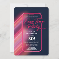 Neon Nightlife Vibe Online Group Video Chat Party