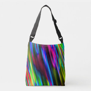 Neon Nights Crossbody Tote Bag