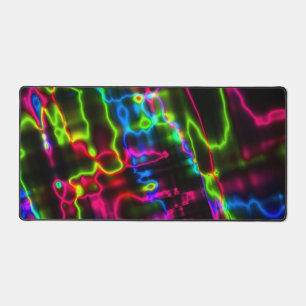 Neon Nights Desk Mat