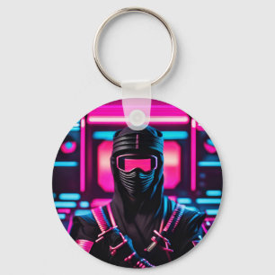 neon ninja key ring