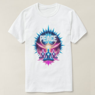 Neon Nirvana - Find peace T-Shirt